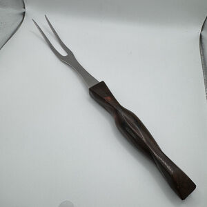 CUTCO Model 1727 Carving Fork with Classic Dark Brown handle